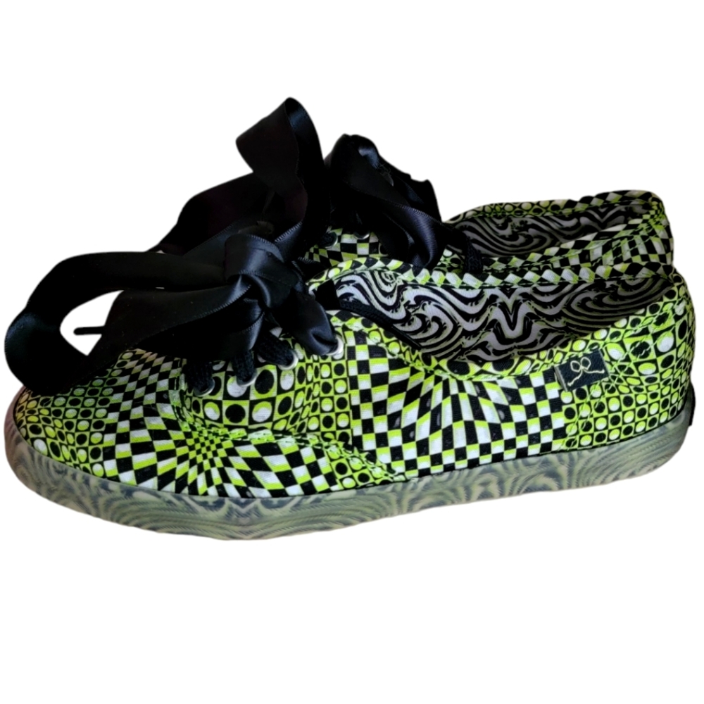Keds Champion TRX x Maisie Wilen Shoes Psychedelic Green Sneakers Womens 6.5